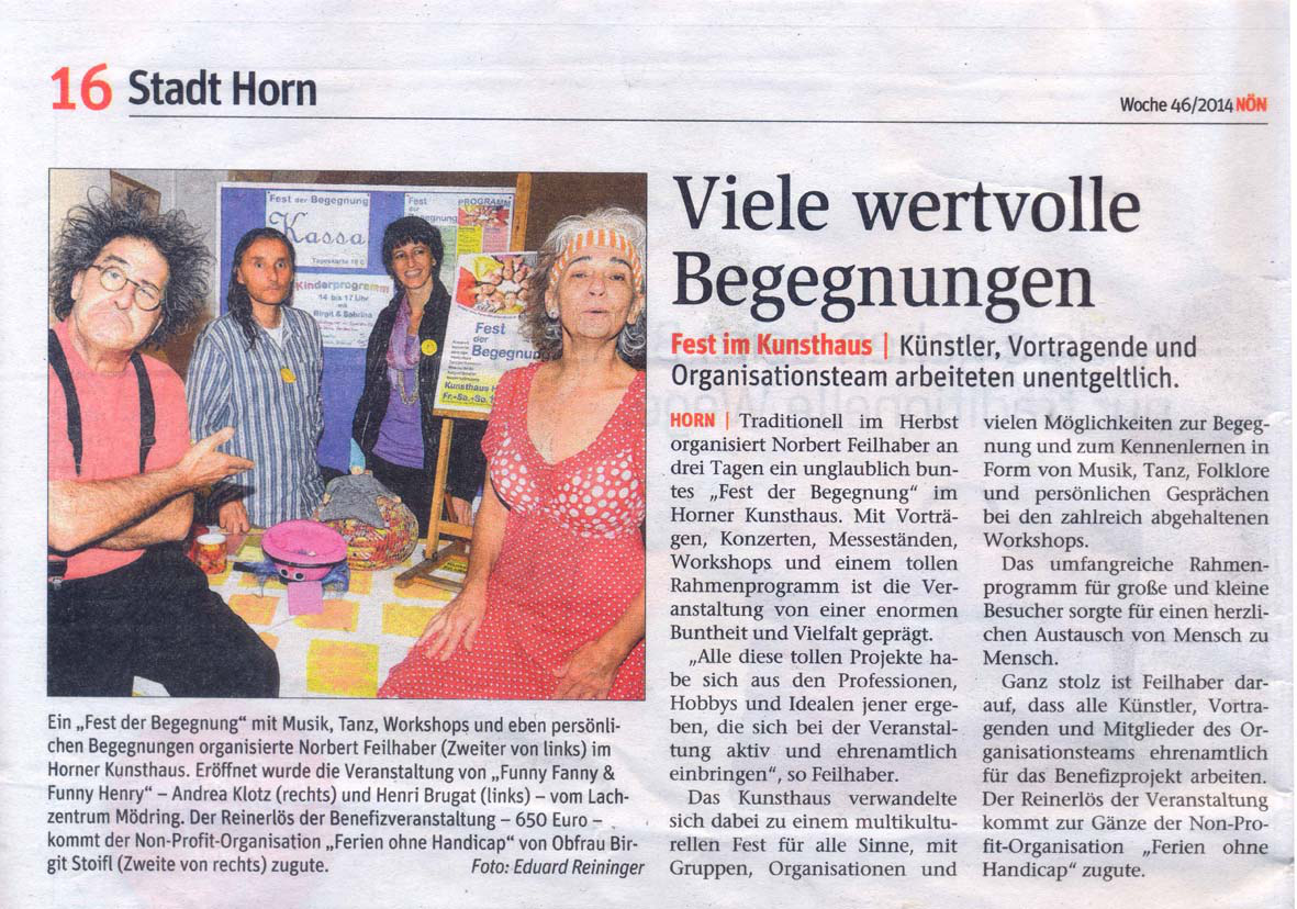 Viele Wertvolle Begegnungen